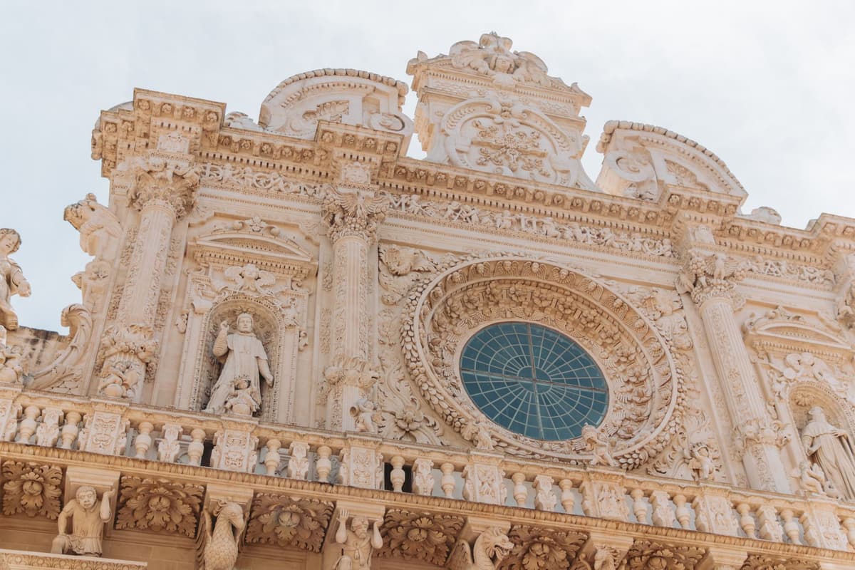 Architecture baroque de Lecce